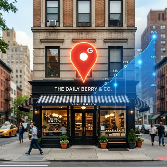 Local SEO — NYC storefront ranking on Google
